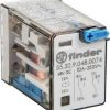 Mini gen purp relay 2c/o 8pin 10a 48vdc NHP5532007448VDC