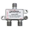 Matchmaster 07MM-GM02 TV Splitter Box, 2 Way F-Type Splitter 5-2450MHz AC/DC Power Pass, Frequency range: 5-2450MHz, AC/DC single port power pass