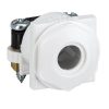 Clipsal 38HDWE Standard 30 Series Switch Mech, Grommet with Clamp, 22mm, Suit 2.5mm O/D Flex, H/D Flex, White Electric