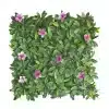 50x50cm Artificial Hedge Tile Pink Petal