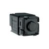 Clipsal 60PBI Saturn 4000 60 Series Switch Mech, Push Button, Intermediate,  Single Pole, 250V 10AX, Black