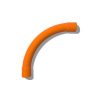 APP HSB32OR Sweep Bend, 45 degree  Angle, 312mm Radius, Heavy Duty PVC, 32x355mm, IP66, Compliance ISO9001, Orange