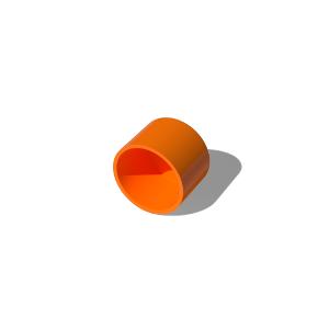 APP RCC50OR End Cap, PVC, 50mm, Heavy Duty, Conduit Termination, 41mm Width, 57mm Height, Box of 10, Orange 1 APP RCC50OR End Cap, PVC, 50mm, Heavy Duty, Conduit Termination, 41mm Width, 57mm Height, Box of 10, Orange