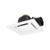 Brilliant Lighting 18193/05 Sarico-II Exhaust Fan, Ceiling Mount, Square, 150mm Diameter, Up to 270m²/hr Airflow, IPX4, 25W, Compact Design, White