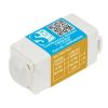 Cabac HNS060MD Motion Detector, 3 Wire, 230V, Continuous Sensor, 2m Detection Range, IP65 Rated, Compatible with S-Click Timer Switches, White