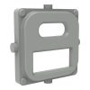 Clipsal 40E2USBACCAP-AG Iconic, Mech Cap Dual Usb Type A+C, Ash Grey
