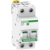 Clipsal MX9MC240 Max9 Series Miniature Circuit Breaker, MCB, 2 Pole, 40A, 415V, C Curve, 6KA, Din Rail Mount, 2 Module