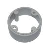 Cabac Tripac EXTN Conduit Junction Box Extension Ring, Round, 25mm, PVC, Grey