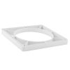 Fantech DPS150 Slimfit DPL Series Exhaust Fan Grille, Spacer Plate, Wall Mount, Square, Suit DPL150, 200mm x 200mm, White