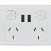 Trader COPP2USB2G PUMAUSB Fully Integrated Dual USB Charger Power Point