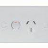 Trader PUPP1GVPS Puma Power Point Switched 1 Gang 10A 250V~ Shuttered Vandal Proof