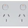 Trader PUPP2GVPS Puma Power Point Switched 2 Gang 10A 250V~ Shuttered Vandal Proof