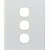 Trader PUSWPV3G Puma Switch Plate Vertical 3 Gang (Empty)