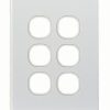 Trader PUSWPV6G Puma Switch Plate Vertical 6 Gang (Empty)