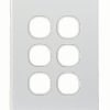 Trader PUSWPV6GCO Puma Switch Plate 6 Gang Cover Only