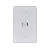Trader PUSWV1GVP Puma Switch Vertical 1 Gang 10AX/16A 250V~ Vandal Proof