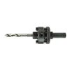 Klein Tools 31910AU Arbor, Dual Arbor for A1  and  A2 Holesaw, Steel, 250mm Length, 14-210mm Compatibility, 0.3kg, Metric, Black