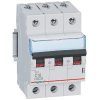 Legrand 403543, TX3 - MCB 6000 - Thermal magnetic circuit breaker - C curve - prong/fork type supply busbar - 3P - 230/400V a.c. - 10A - 3 module