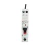 Legrand 418894 DX3 RCBO, Single Pole 1P Plus N, 20A 30mA, C Curve, 6kA Breaking Capacity, DIN Rail Mount, 1 Module, Flexible Neutral Tail, 90mm x 18mm, White