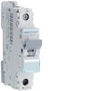 Hager NDN120A Miniature Circuit Breaker, MCB, 1 Pole, 20A, 240V, D Curve, 10KA, Din Rail Mount, 1 Module