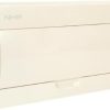 NHP CSB18SW Mod6 CSB Series Loadcentre, Switchboard Enclosure, Surface Mount, 18 Pole, 1 Row of 18 Module, With White Door, 220mmH x 363mmW x 97mmD, White