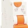 NHP M6RCBD2030CAN Mod6 Series RCBO, Type A, C Curve, 1 Pole, 1P+N, 240V, 20A, 30mA, 6KA, Din Rail Mount, 1 Module