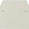 NHP V7EB10 V7 Series End Plate, For V7W6/W10/W1 Terminals, Grey