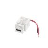 Ravelo USBM USB Charger Mech, 2.4A @ 5V, Single, Suit Ravelo & Clipsal Standard Plates, White