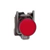 Schneider XB4BVG4 Pilot light, Harmony XB4,metal, red, 22mm, universal LED, plain lens, 110…120V AC