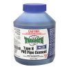Trademate TRAA5422 PVC Pipe Cement, Type N, Solvent, 500mL, Non-Pressure, Fast Setting, Includes Applicator Brush, Blue
