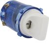 Hager WBM10R3 Switch Mech, Rotary, 3 Position, Single Pole, 250V 10A, Gloss White