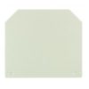 Weidmuller 1050100000 WAP 16+35 WTW 2.5-10 End and Partition Plate for Terminal, Direct Mounting, Wemid, RoHS, 56mm x 1.5mm, Dark Beige
