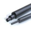 Cable Jointing Supplies 8x2mm Medium Wall Tubing Glue Lined, Adhesive Heat Shrinkable, 3:1 Shrink Ratio, 1200mm Length, Black