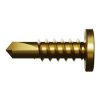 Clipsal 357FLA10D16-100 Tek Screw Flat Top Hd Drill Pnt 10G x 16mm 100 Pack