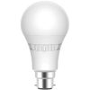 Haneco B10W60RB22, Lamp Bolide Led 240V, 10W, A60, B22, 2700/3000/4000/5000/6000K, Non Dimmable, White