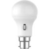 Haneco B8W60R-B22 A60 LED Lamp, Dimmable, 8W, 3000K/4000K/6000K, 801-980lm, B22 Base, 180° Beam Angle, 60x115mm,  White