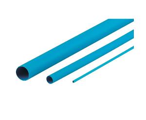 Kimberley XLP2.5BL/4FT, Heatshrink Thin Wall Unlined Polyolefin 2.4mm - 1.2mm Blue 1.2M Length XLP Series 1 Kimberley XLP2.5BL/4FT, Heatshrink Thin Wall Unlined Polyolefin 2.4mm - 1.2mm Blue 1.2M Length XLP Series