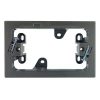 Legrand E-ACC 140 Mounting Block, Deep Surface Mount, 1 Gang, 37mm Depth, 114mm Width x 70mm Height, Urban Grey, Gloss Finish