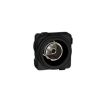 Legrand EMPFBL Excel Life Series TV Outlet Mech, Antenna, Socket, F-Type to PAL, Straight, Flush, Single, 75OHM, RG6, Black